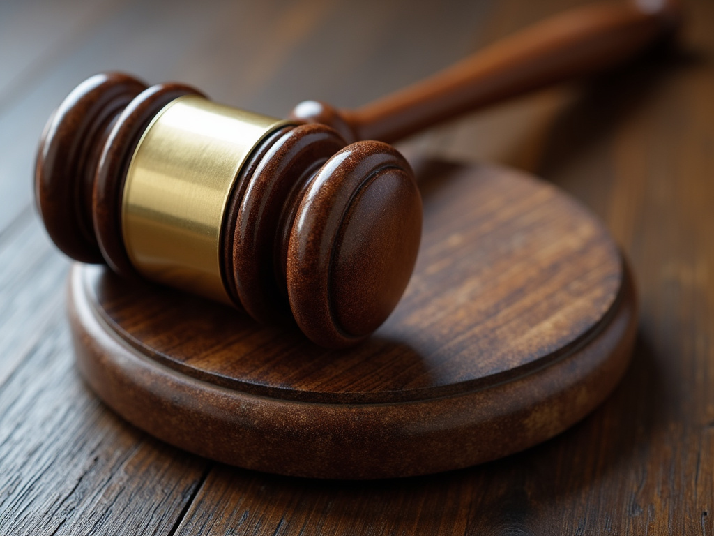 Gavel and scales — los angeles motorcycle accident lawyer