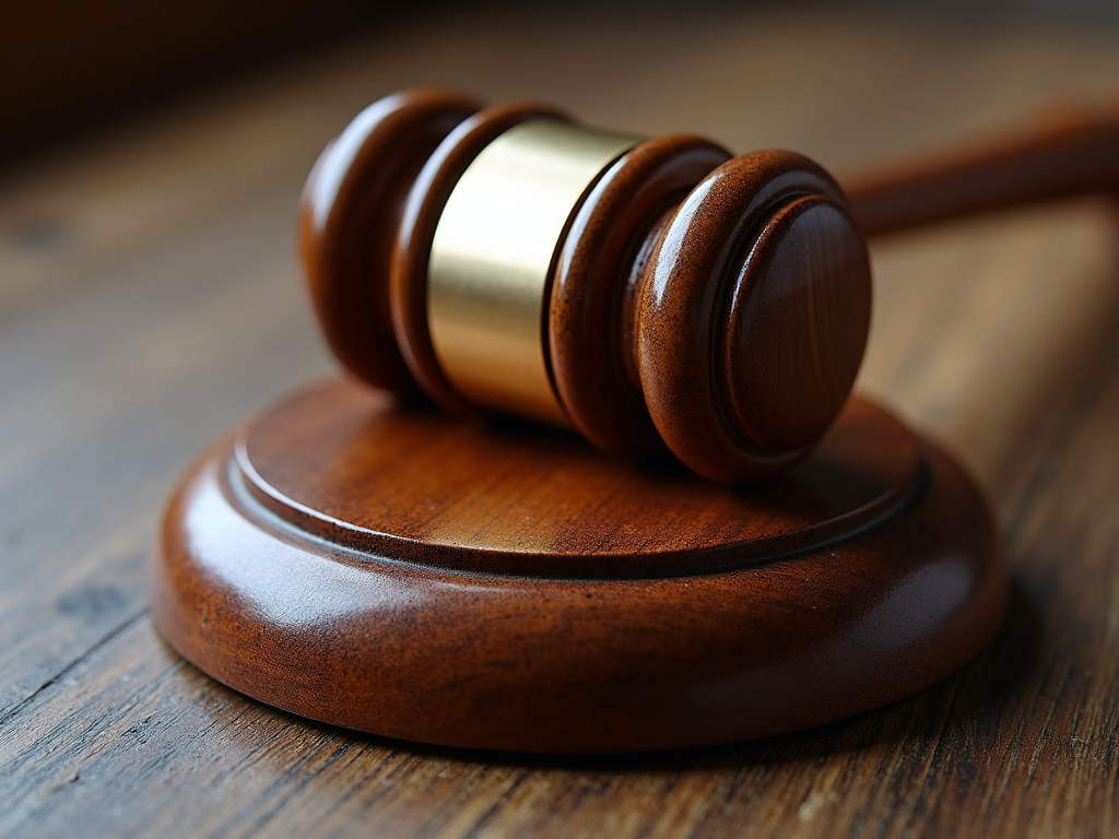 Gavel and scales — los angeles motorcycle accident lawyer