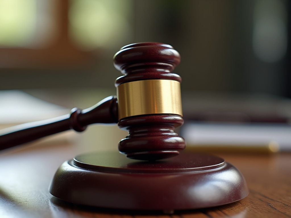 Gavel on desk — accident lawyer phoenix