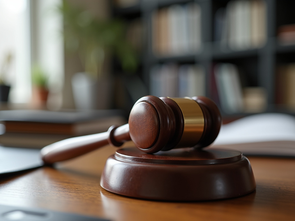 Gavel on desk — catastrophic injury lawyer phoenix