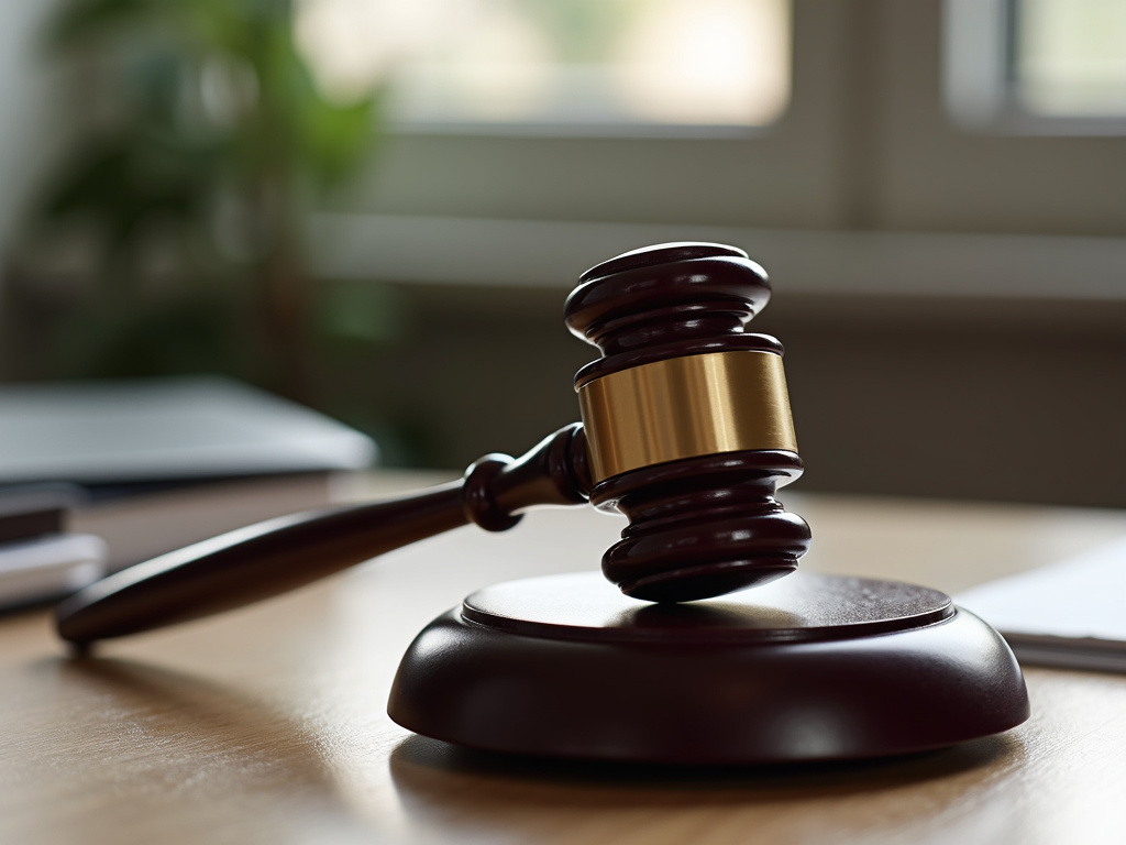 Gavel on desk — los angeles fatal car accident lawyer