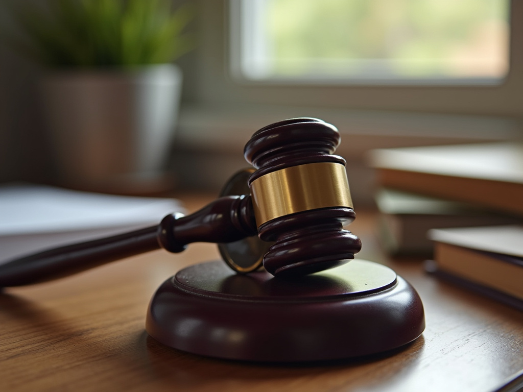 Gavel on desk — los angeles fatal car accident lawyer