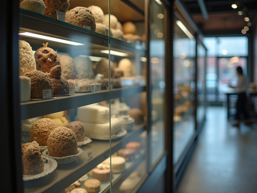 Glass display case — cannabis dispensary Eddington Maine