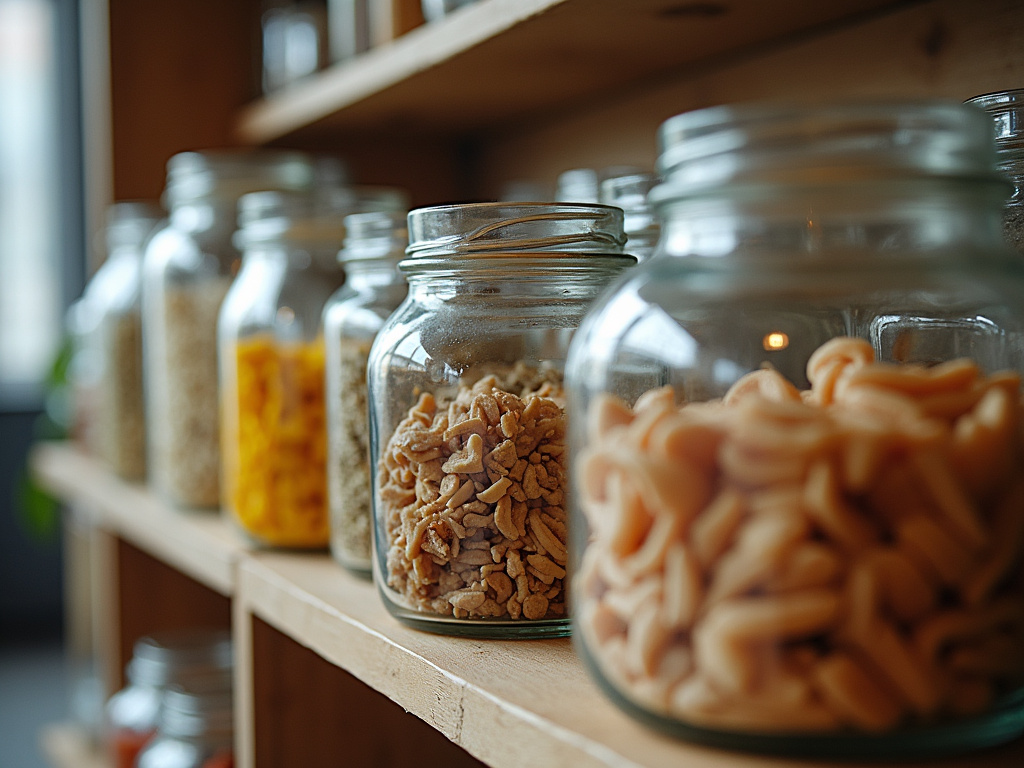 Glass display jars — cannabis dispensary Hermon Maine