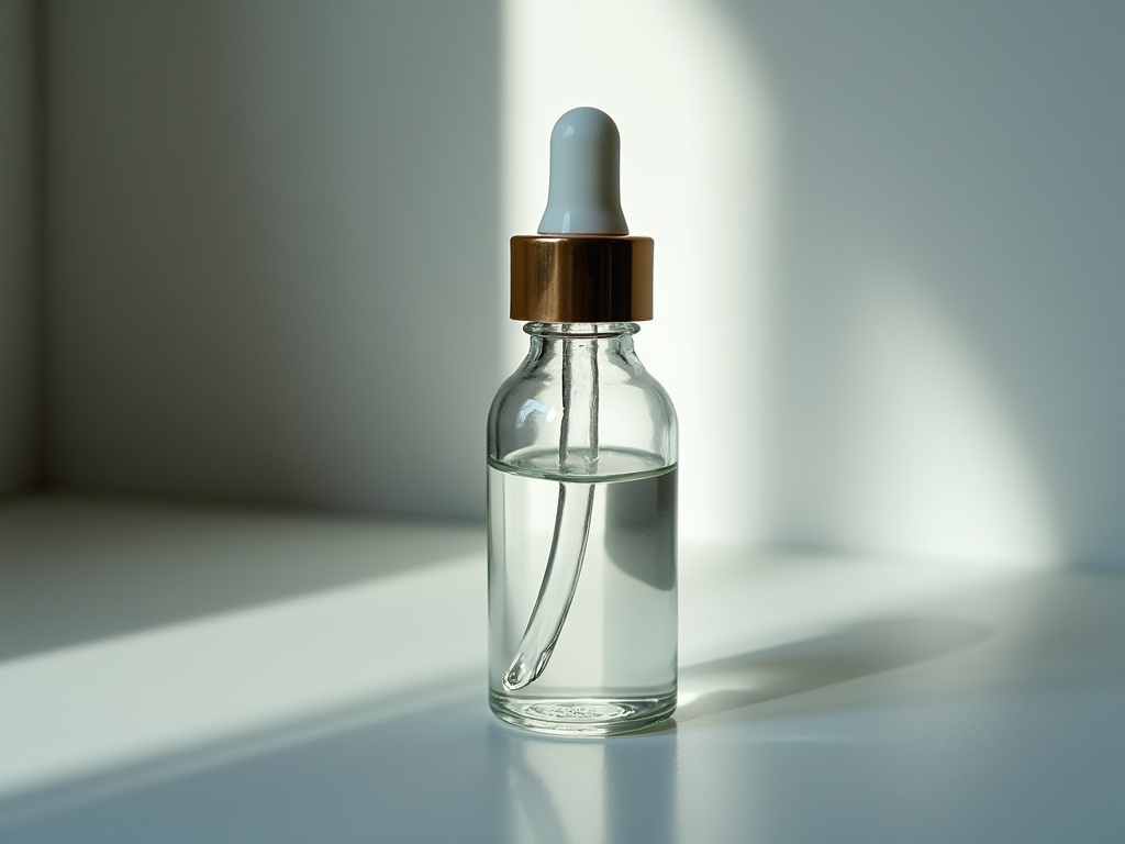 Glass dropper bottle — cannabis gummies