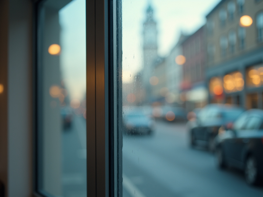 Glass window pane — impact windows installation