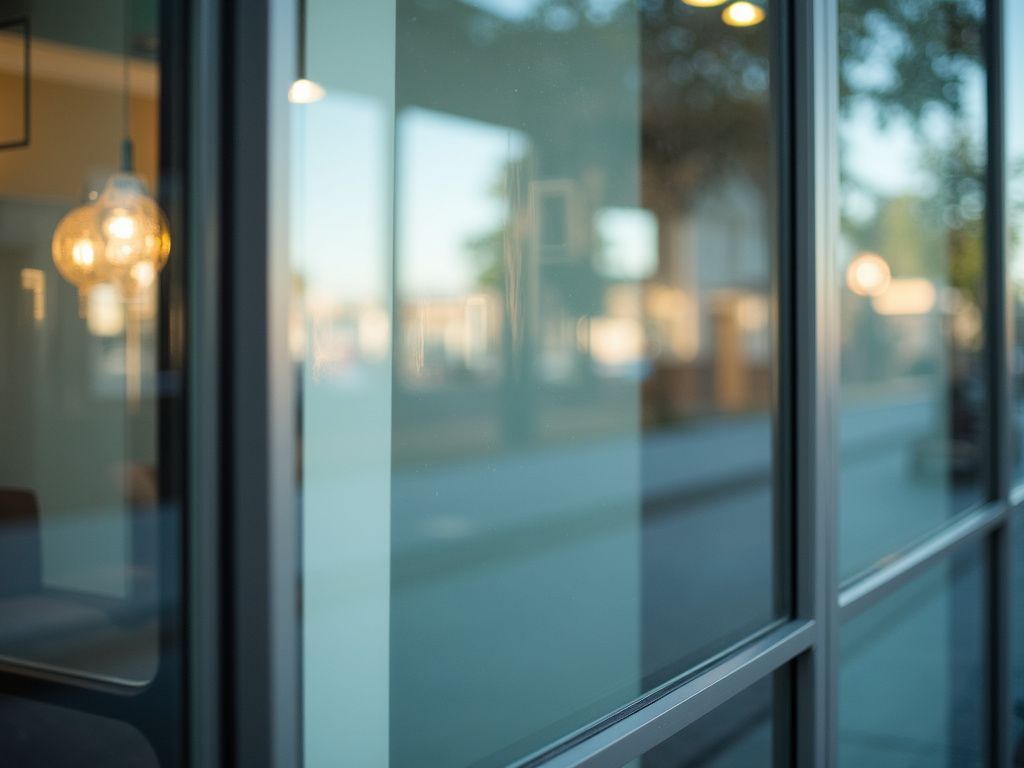 Glass window pane — impact windows installation