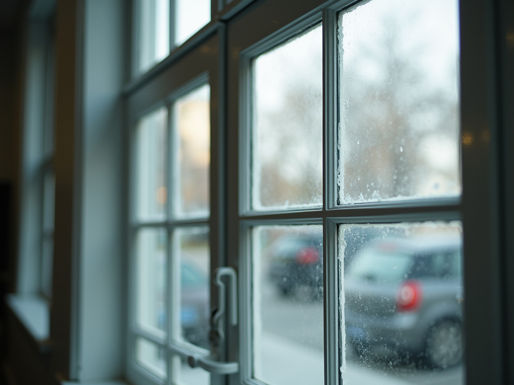 Glass window pane — impact windows installation