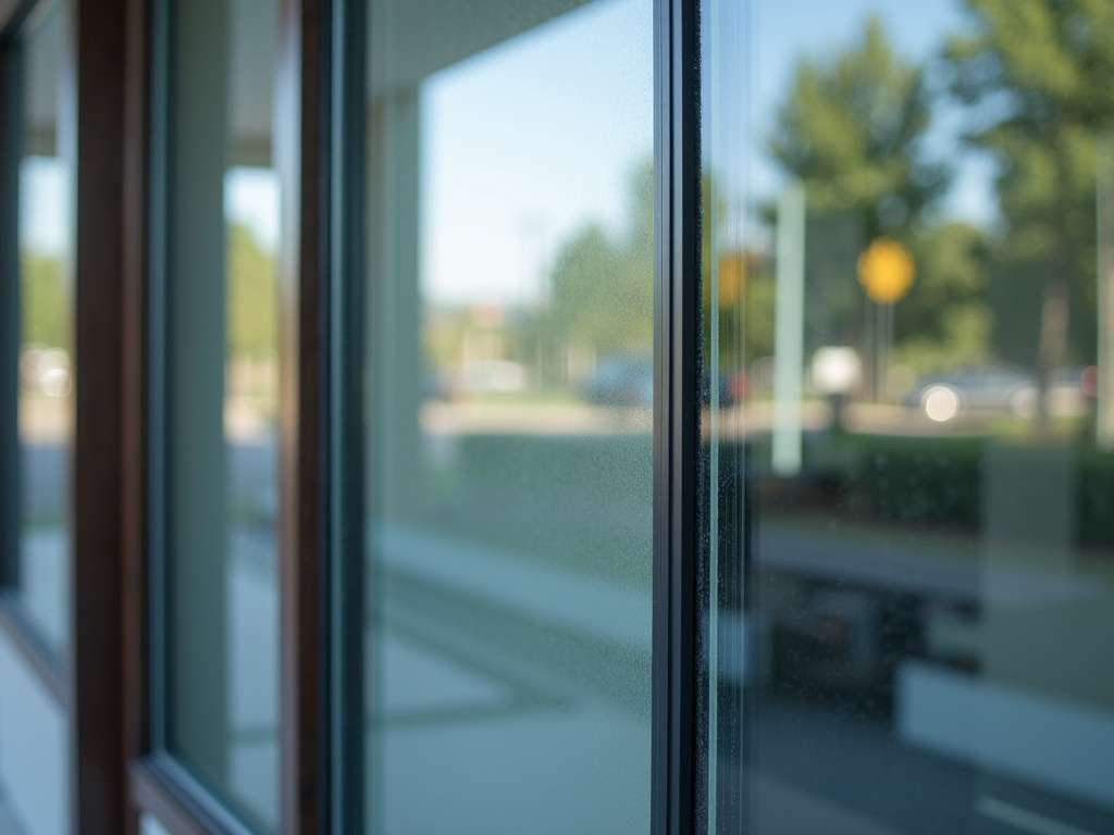 Glass window pane — impact windows installation