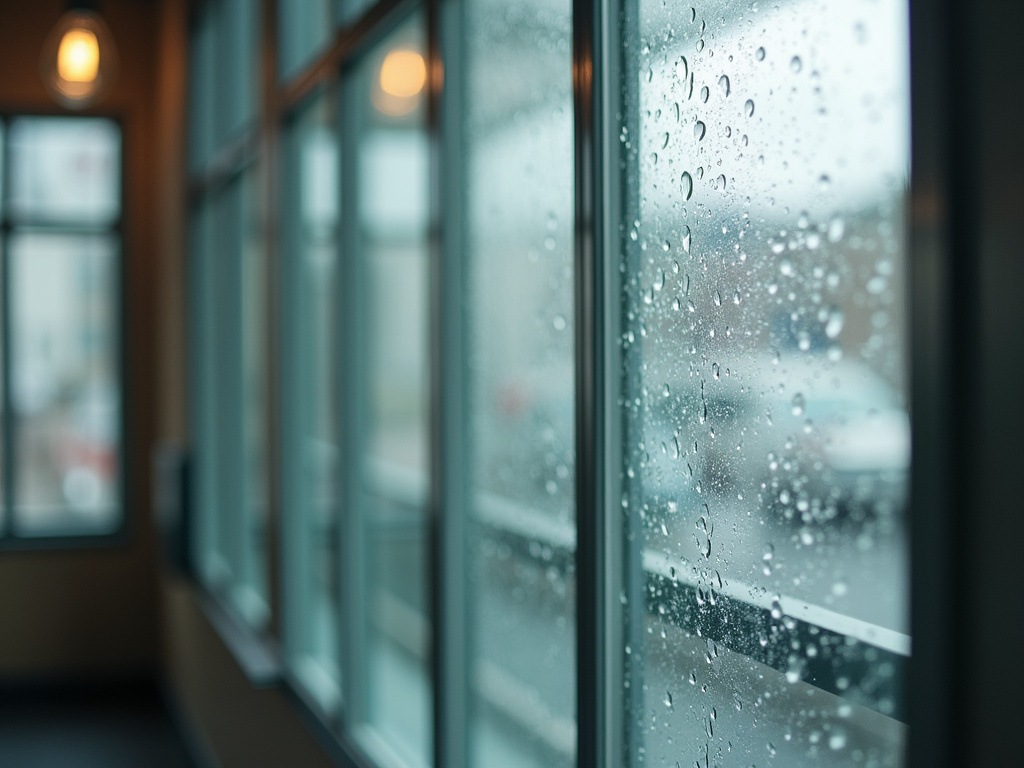 Glass window pane — impact windows installation