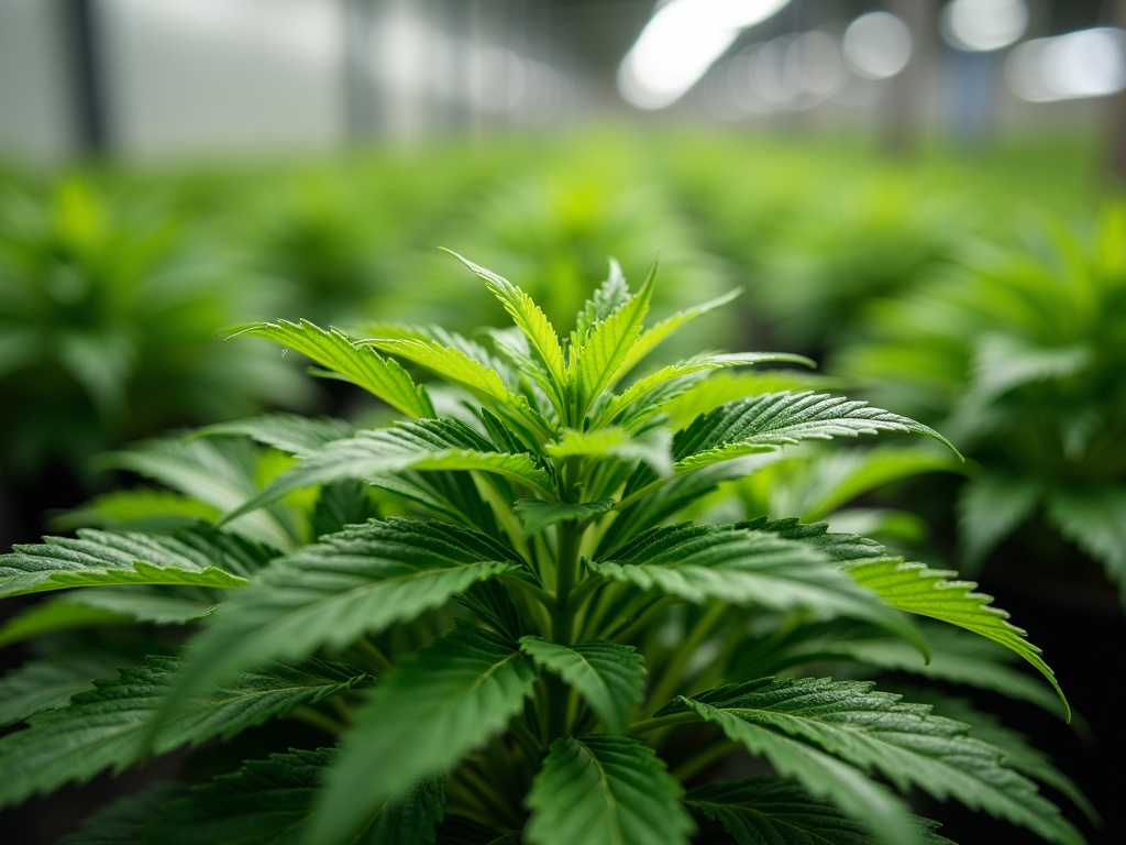 Grow room plants — sativa strains