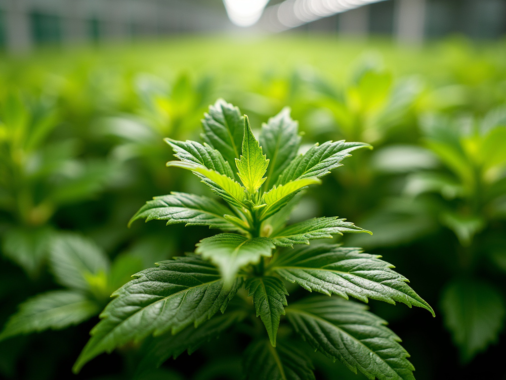 Grow room plants — sativa strains