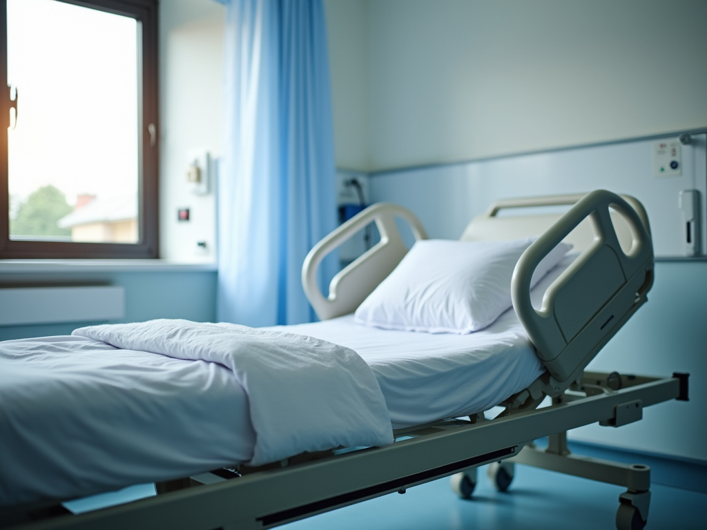 Hospital bed — burn injury lawyer phoenix