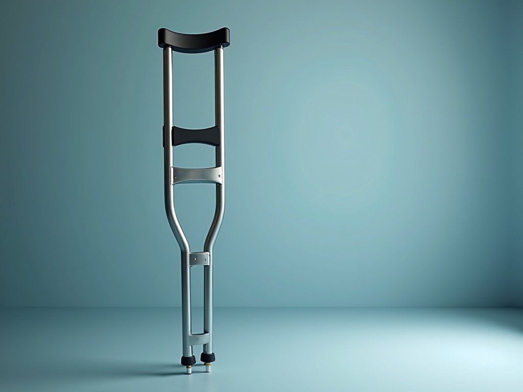 Hospital crutches — pedestrian accident lawyer phoenix