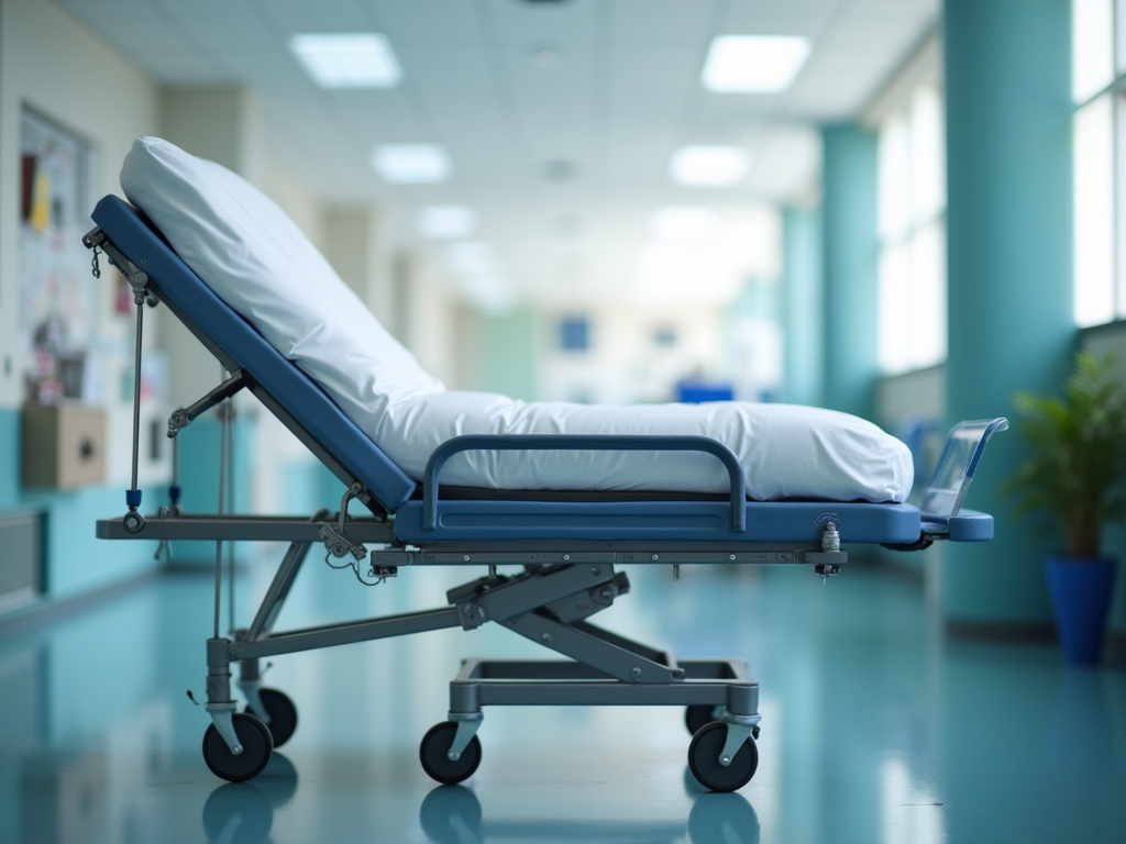Hospital gurney — los angeles motorcycle accident lawyer