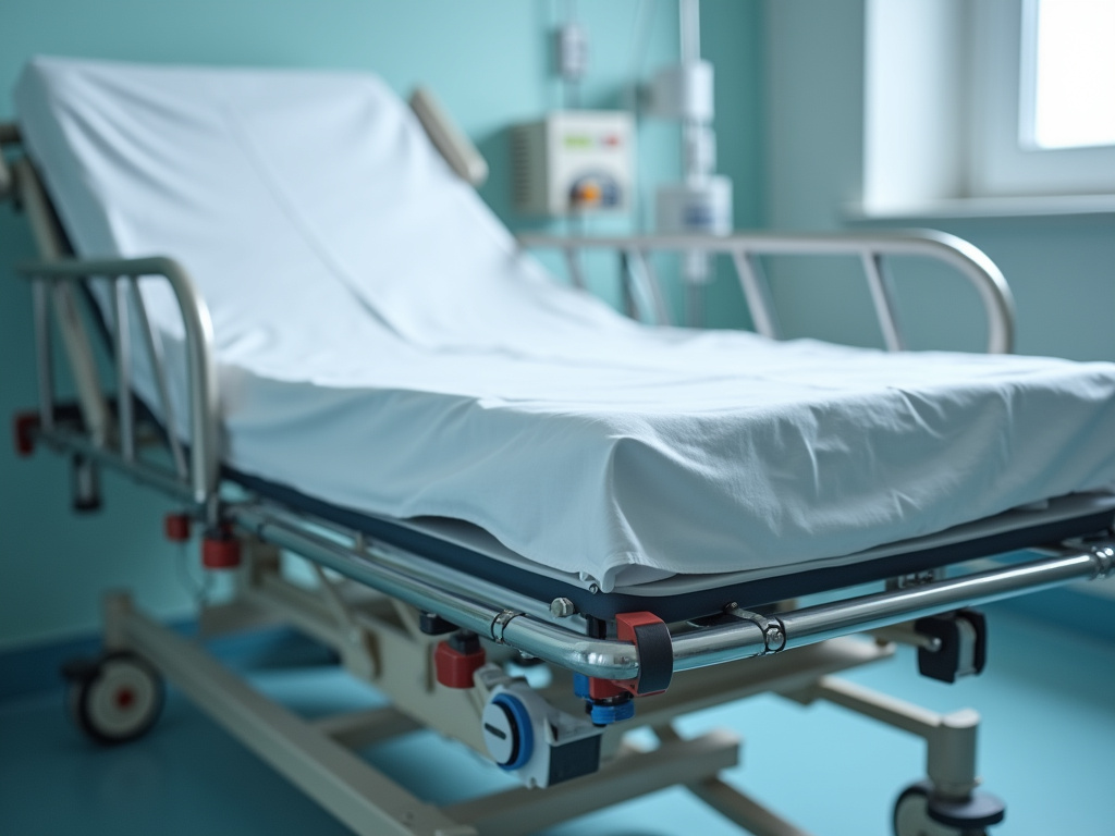 Hospital gurney — pedestrian accident lawyer phoenix