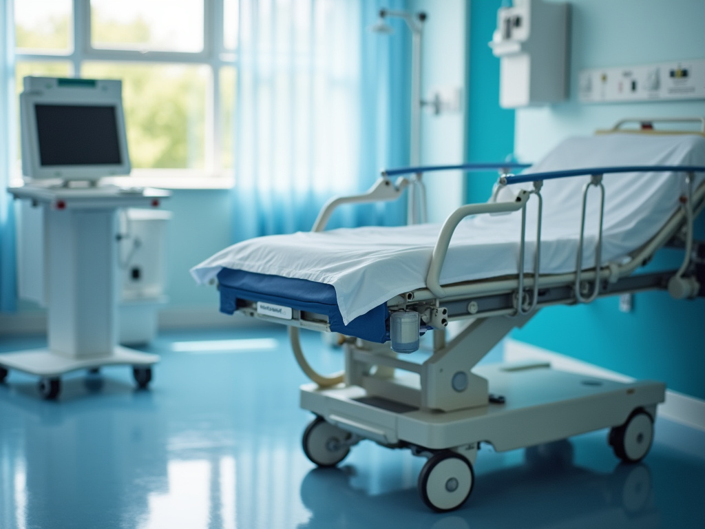 Hospital gurney — pedestrian accident lawyer phoenix