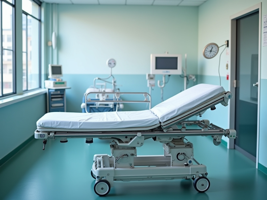 Hospital gurney — pedestrian accident lawyer phoenix