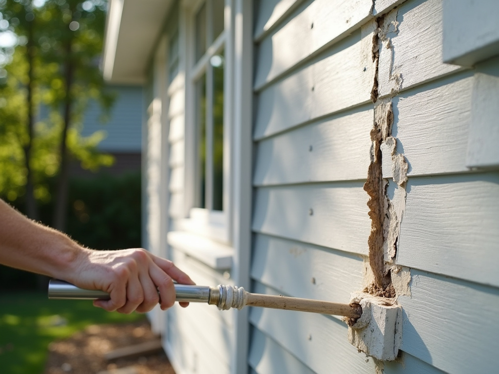 House exterior renovation — siding contractors austin