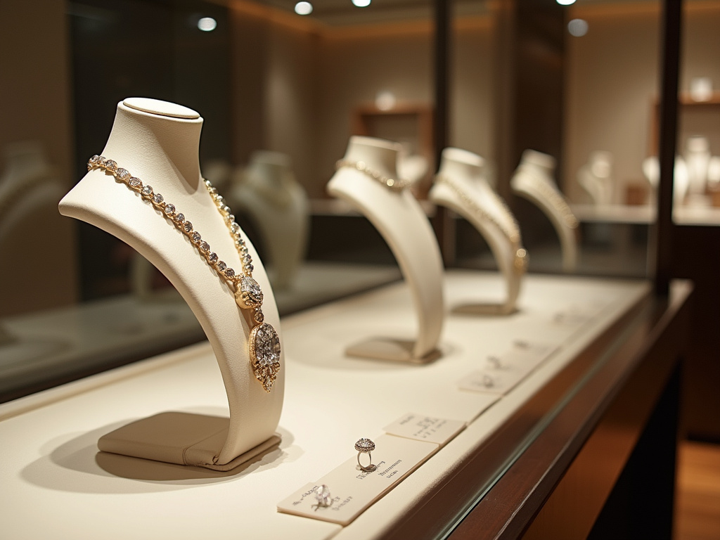 Jewelry display case — jewelry store