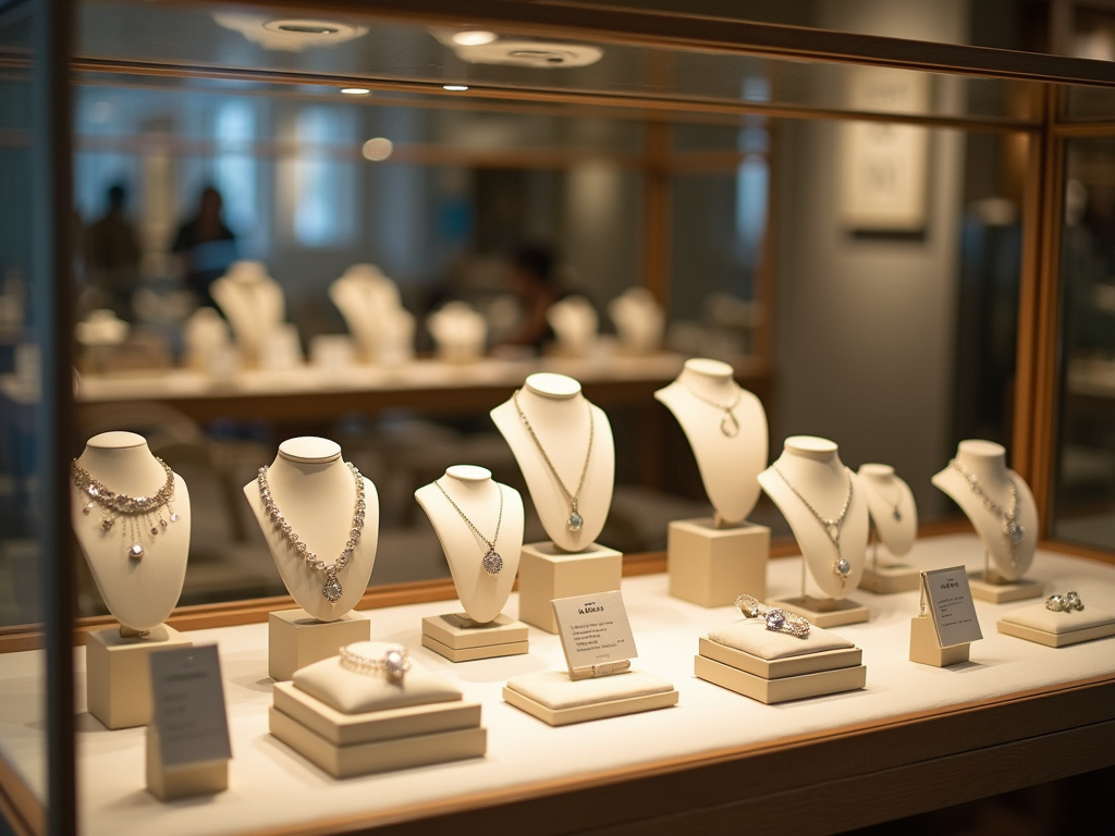 Jewelry display case — wedding bands