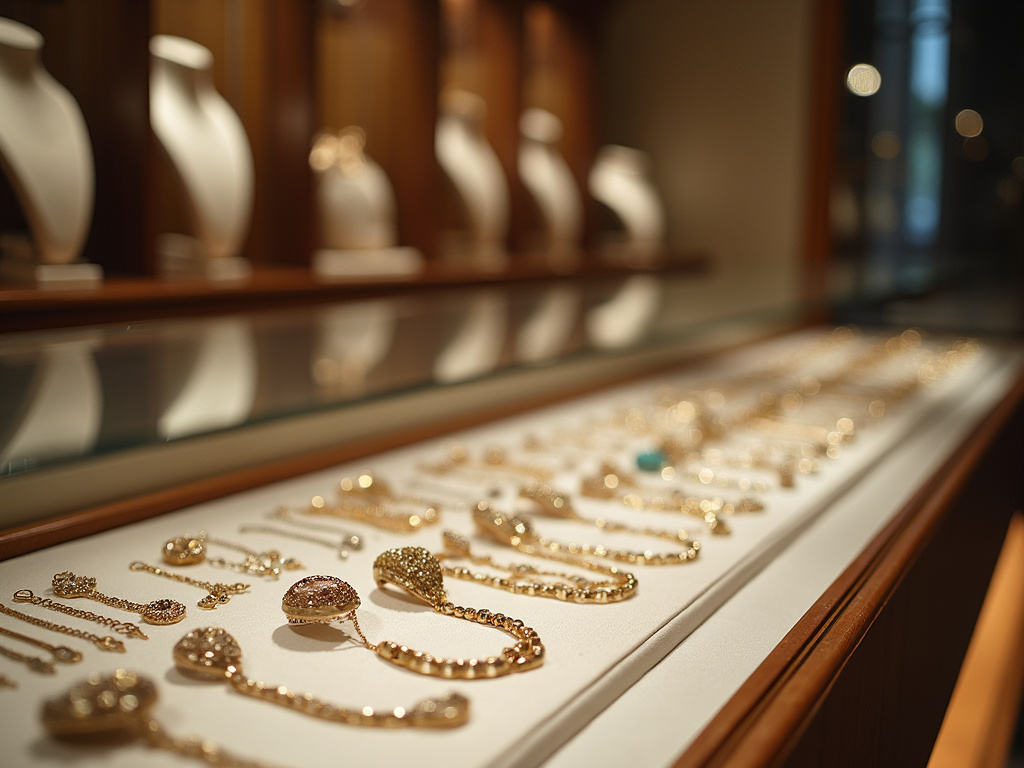 Jewelry display case — women's wedding bands