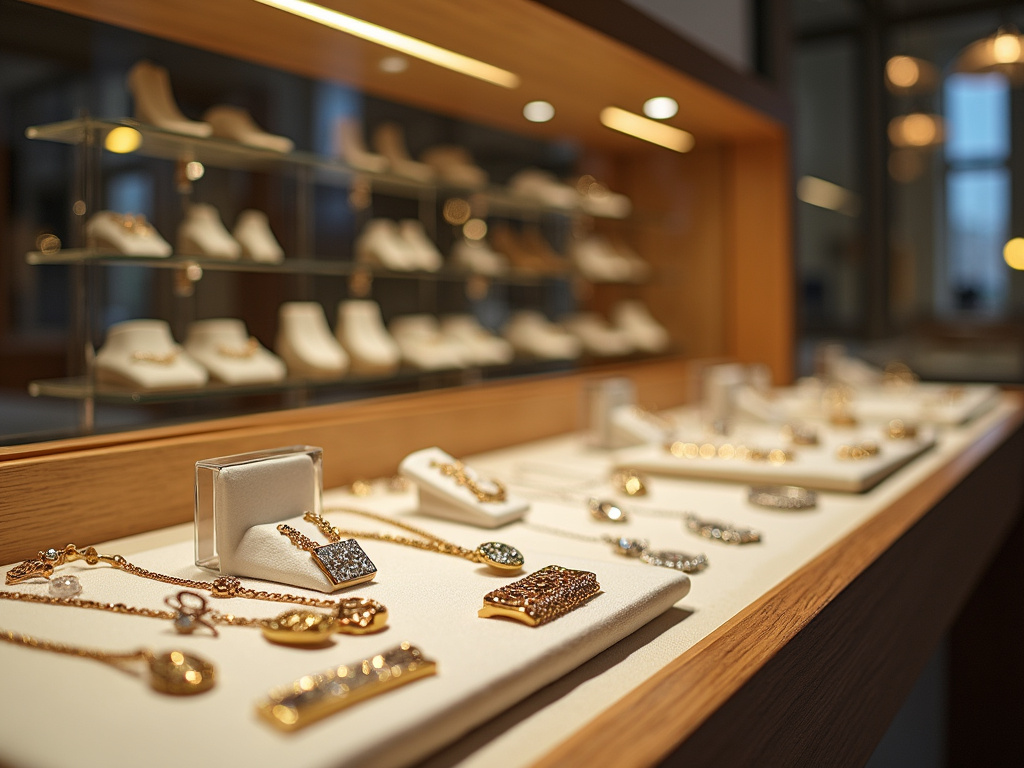Jewelry display case — women's wedding bands