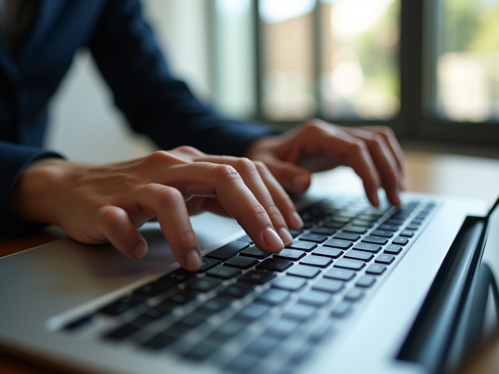 Keyboard typing — ChatGPT SEO
