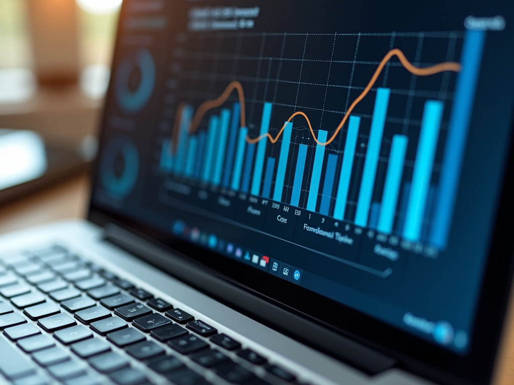Laptop analytics dashboard — SEO agency Pompano Beach