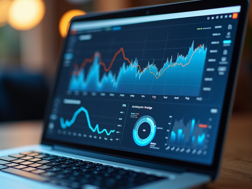 Laptop analytics screen — SEO agency Boynton Beach