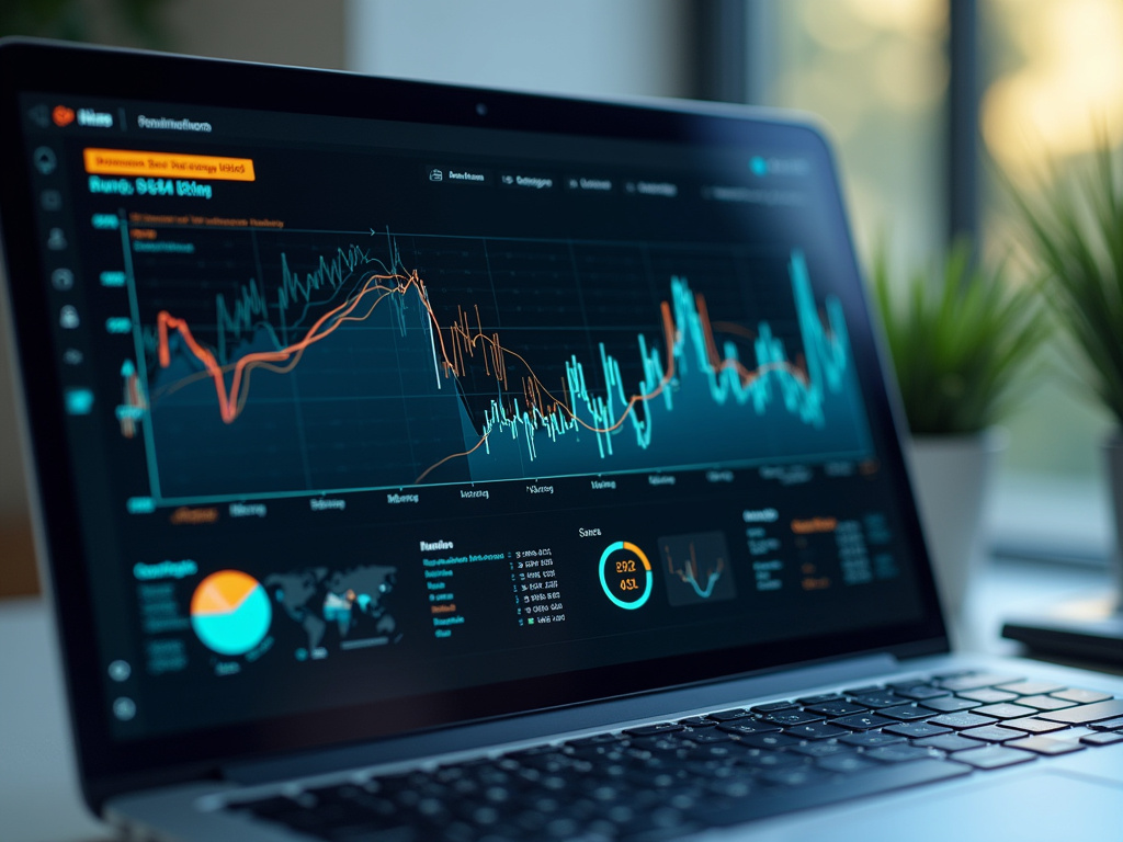 Laptop analytics screen — SEO agency Kendall FL