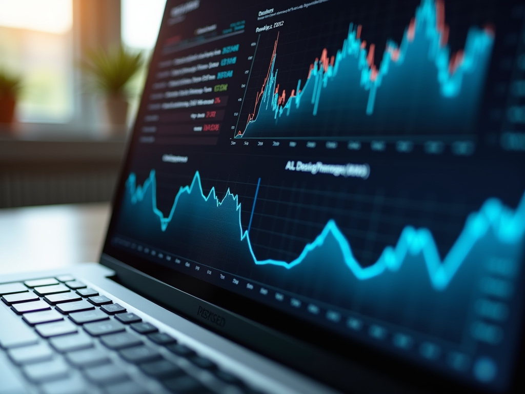 Laptop analytics screen — SEO agency Palm Beach County
