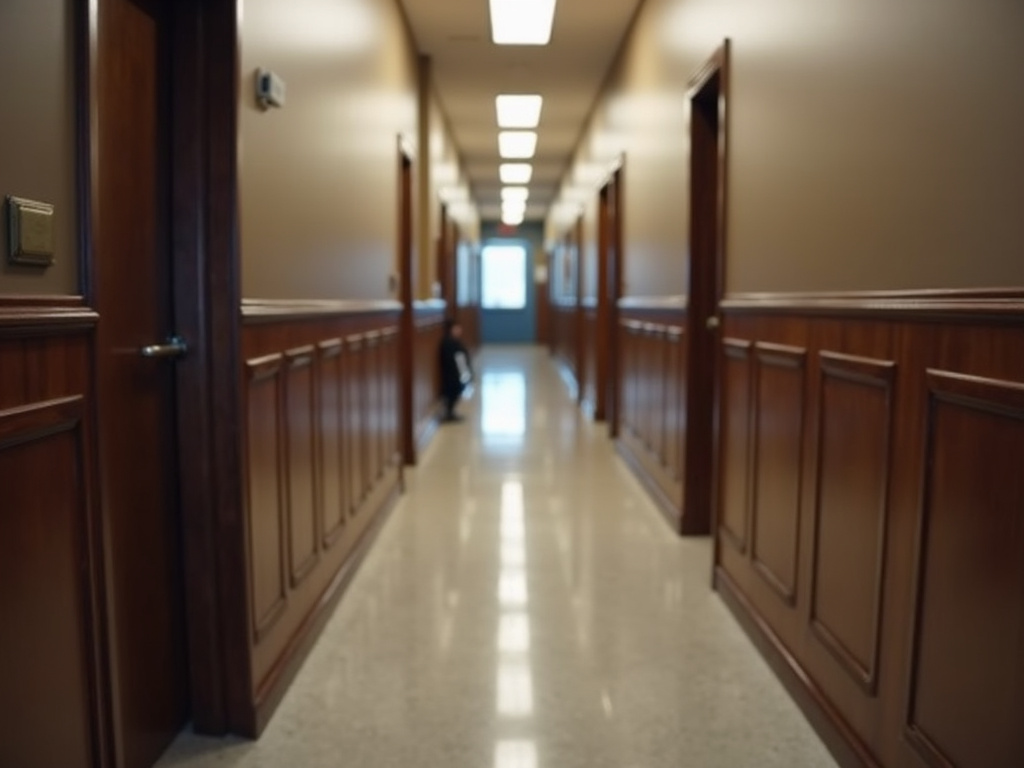 Law office hallway — sexual abuse lawyer phoenix