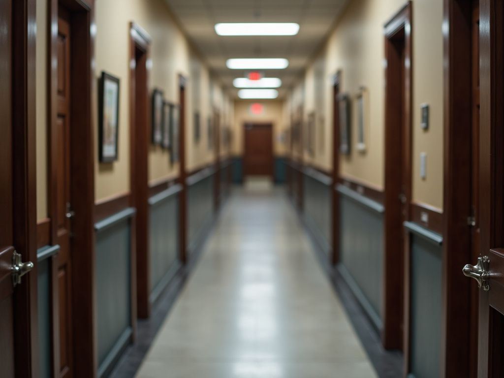 Law office hallway — sexual abuse lawyer phoenix
