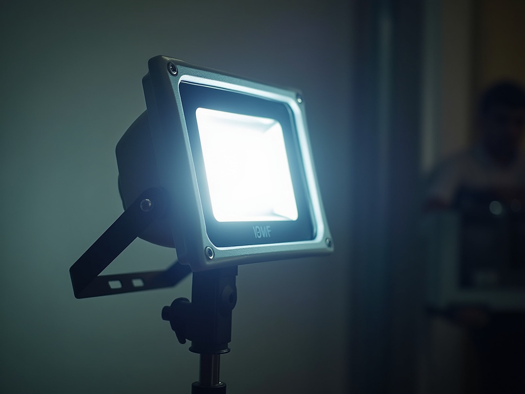 Led floodlight fixture — all-in-two solar lights