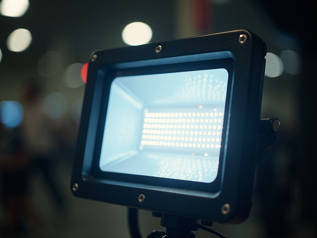 Led floodlight fixture — all-in-two solar lights