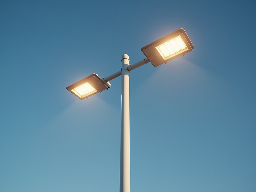 Led light pole — nexus smart solar lighting