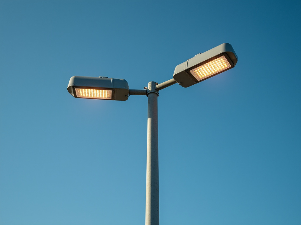 Led light pole — nexus smart solar lighting