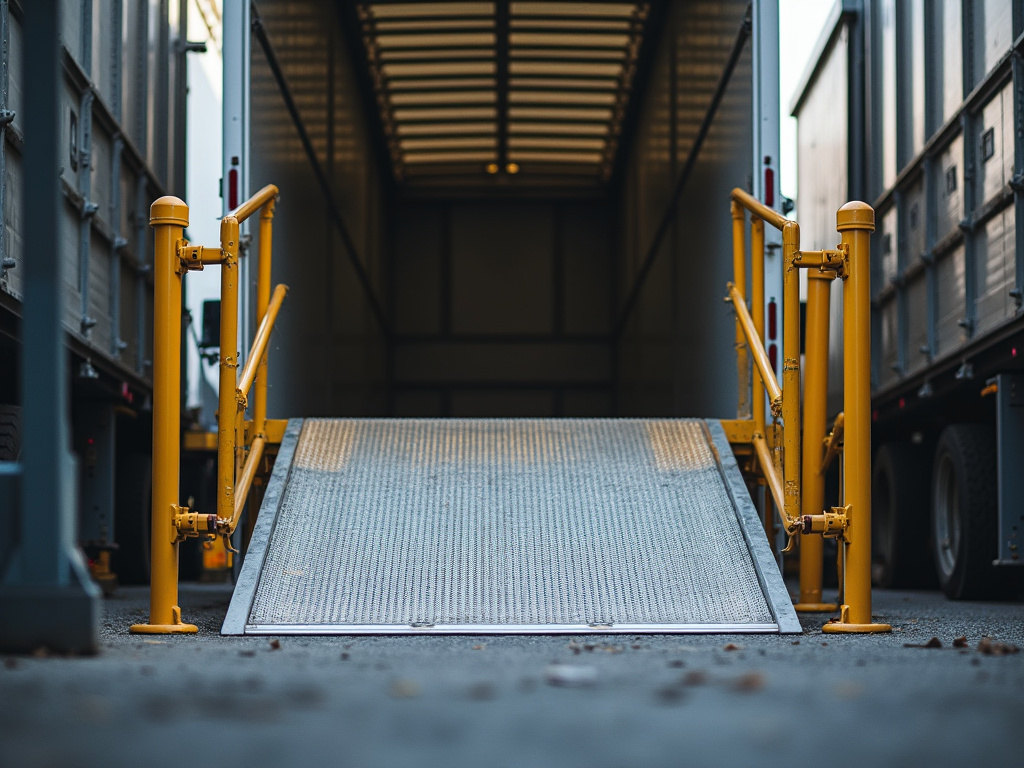 Loading ramp — car shipping Michigan