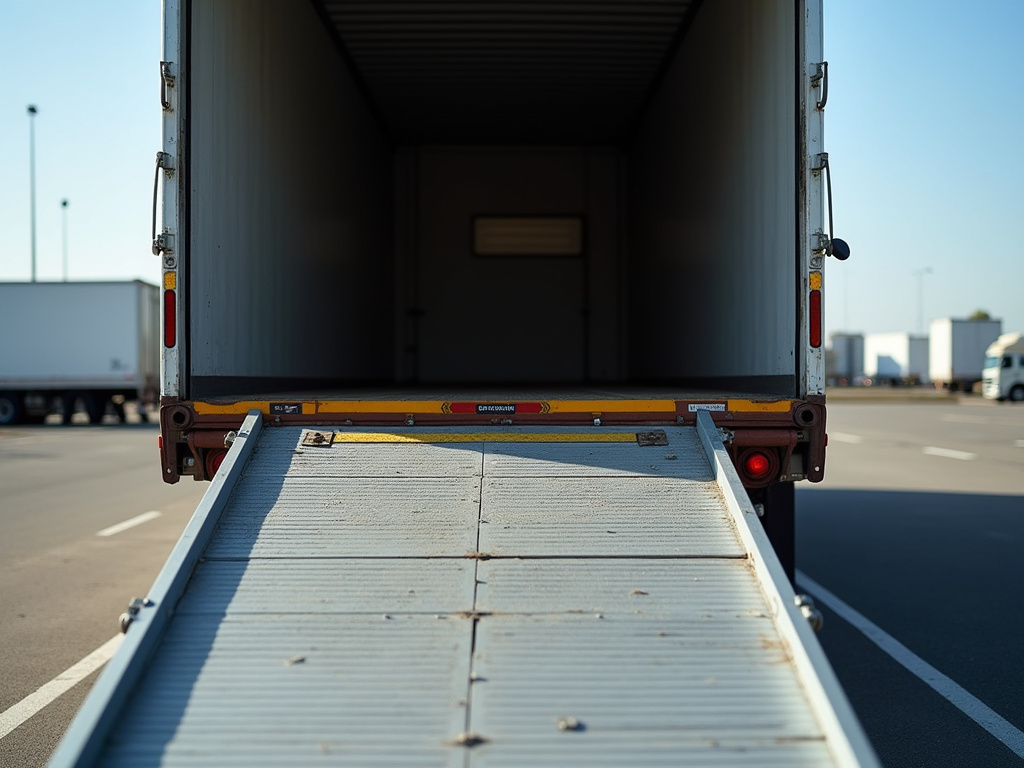 Loading ramp — car shipping Texas