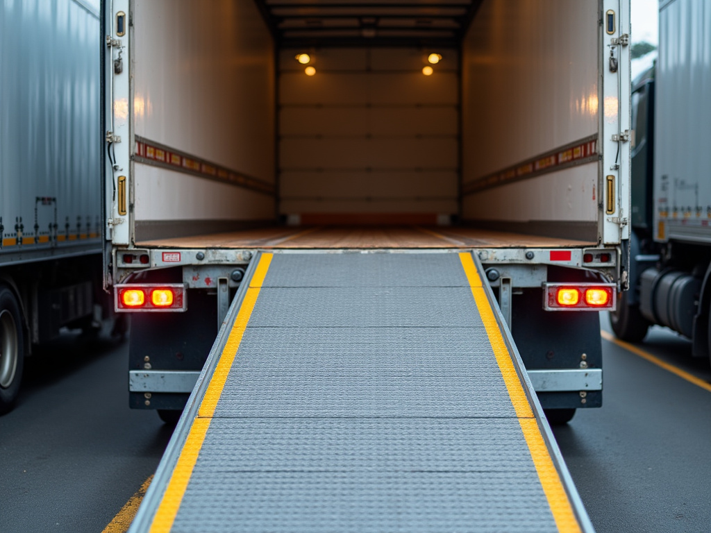 Loading ramp — car shipping Texas