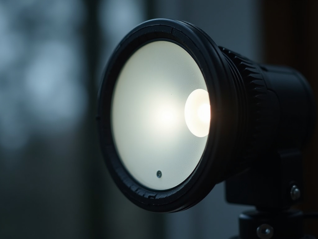 Motion sensor floodlight — solar security lights