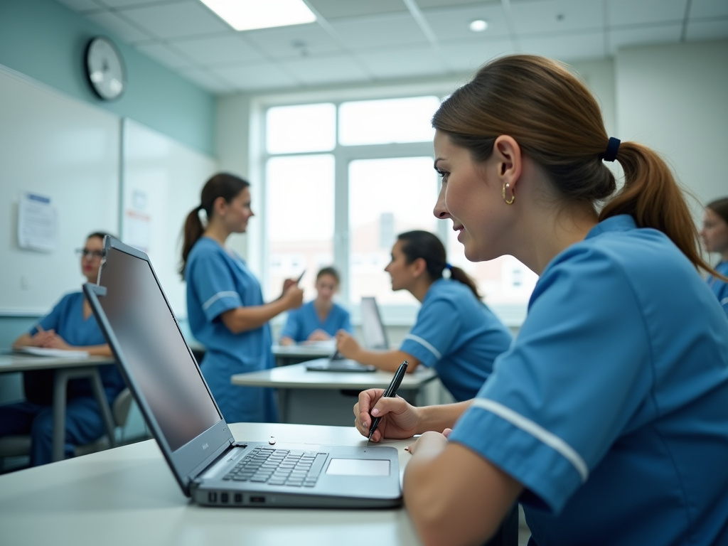 Nursing classroom — associate degree registered nursing