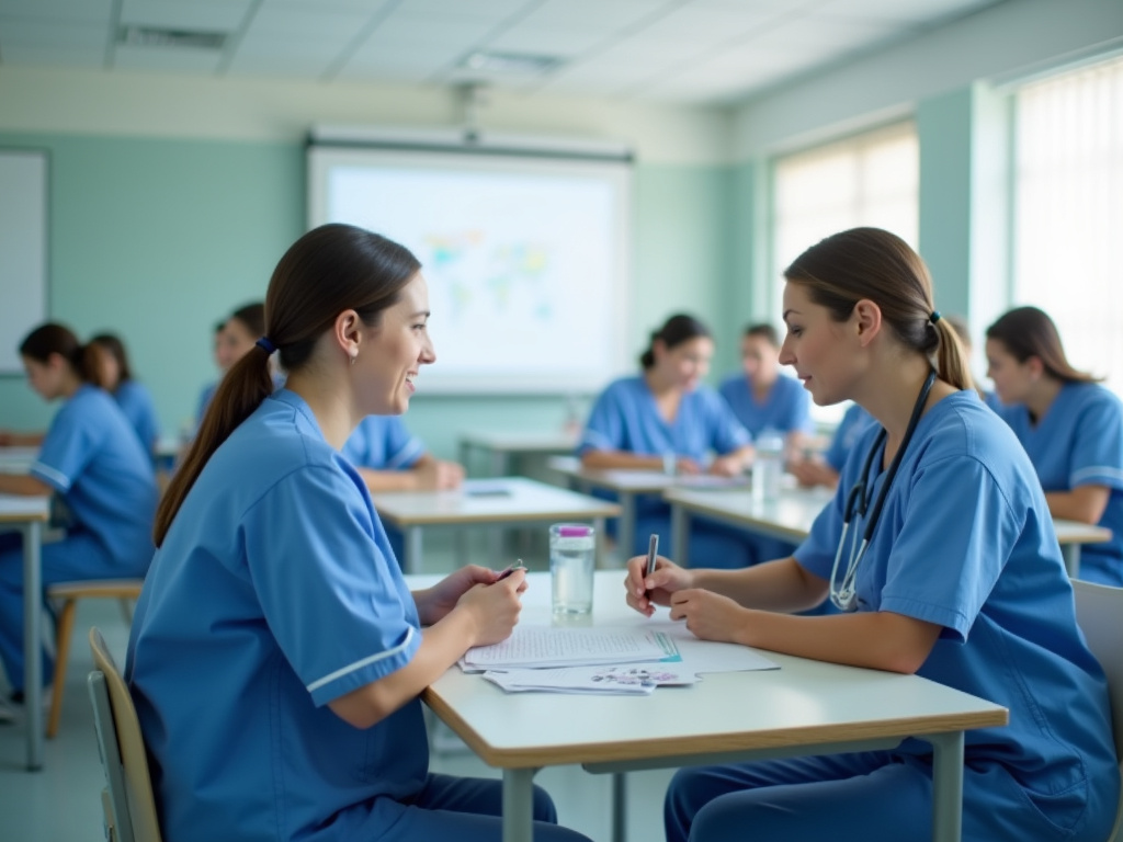 Nursing classroom — associate degree registered nursing