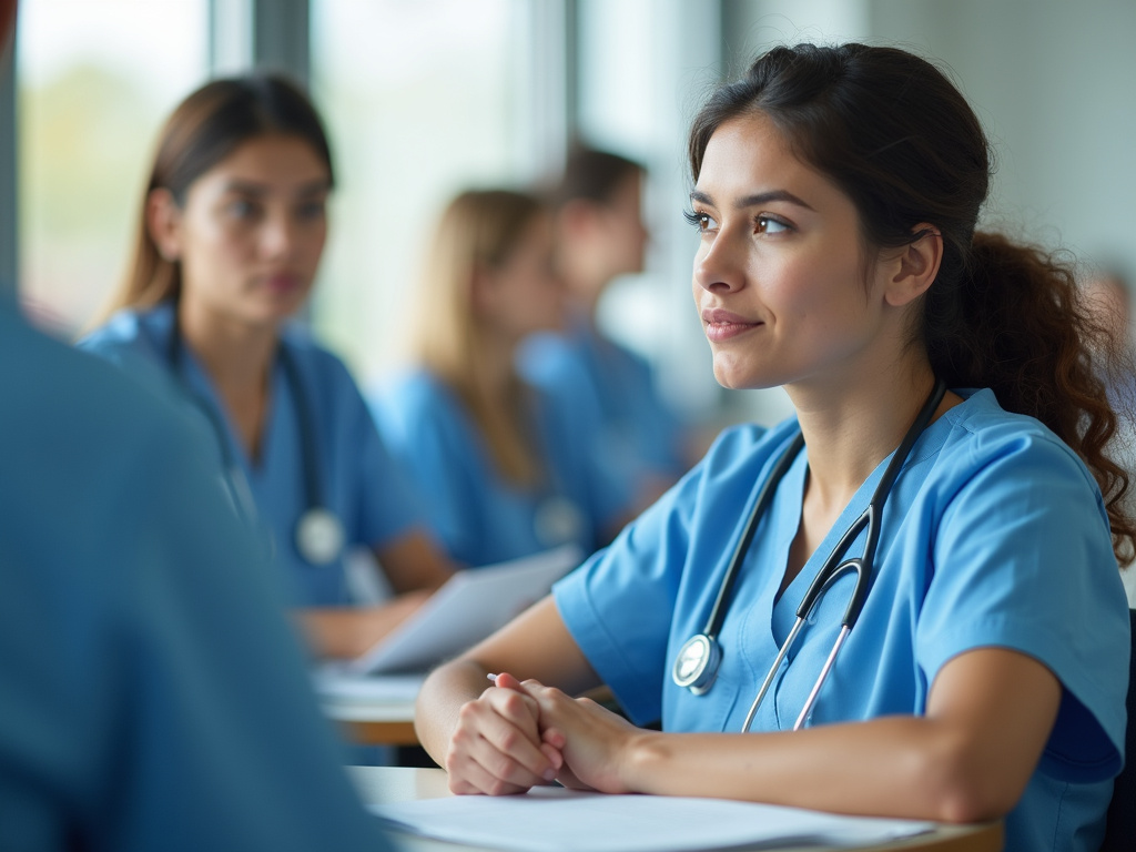 Nursing students classroom — associate degree registered nursing