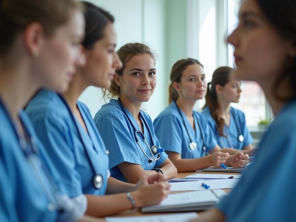 Nursing students classroom — associate degree registered nursing