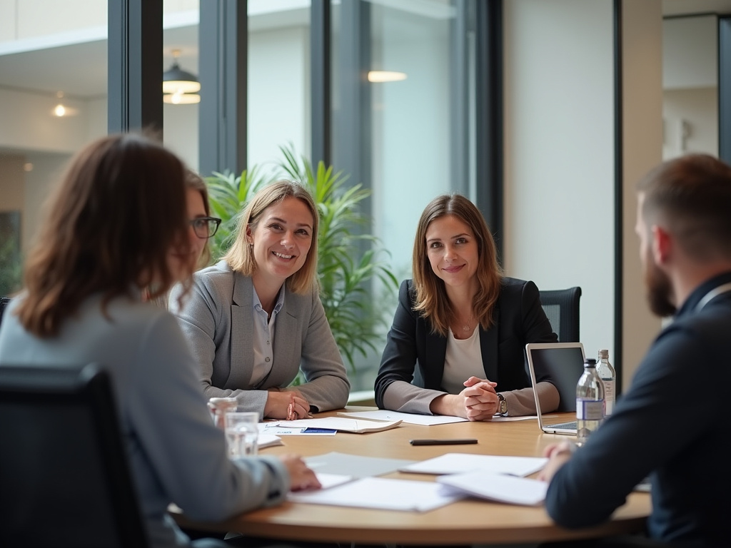 Office team meeting — SEO agency Pembroke Pines