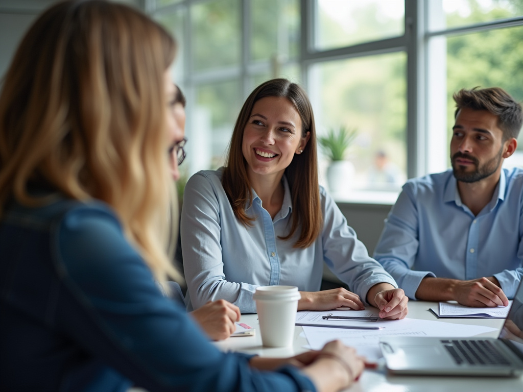 Office team meeting — SEO agency Pembroke Pines