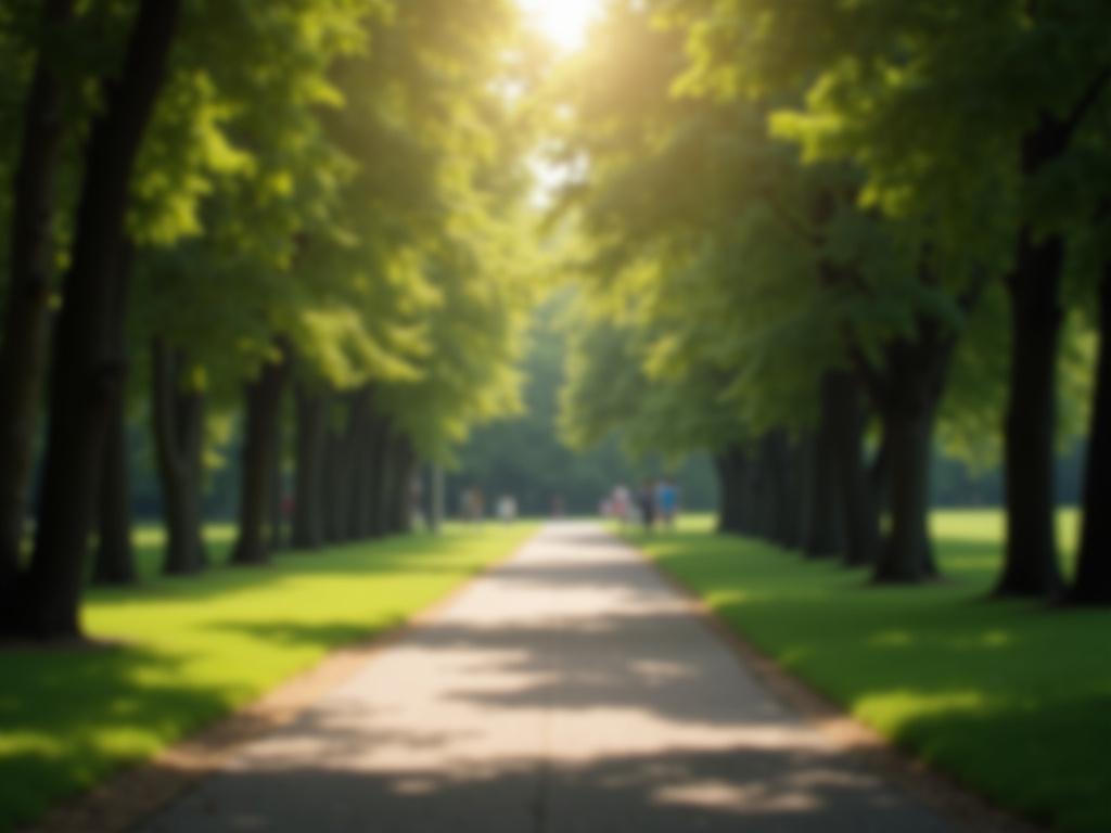 Park pathway light — municipal solar lighting