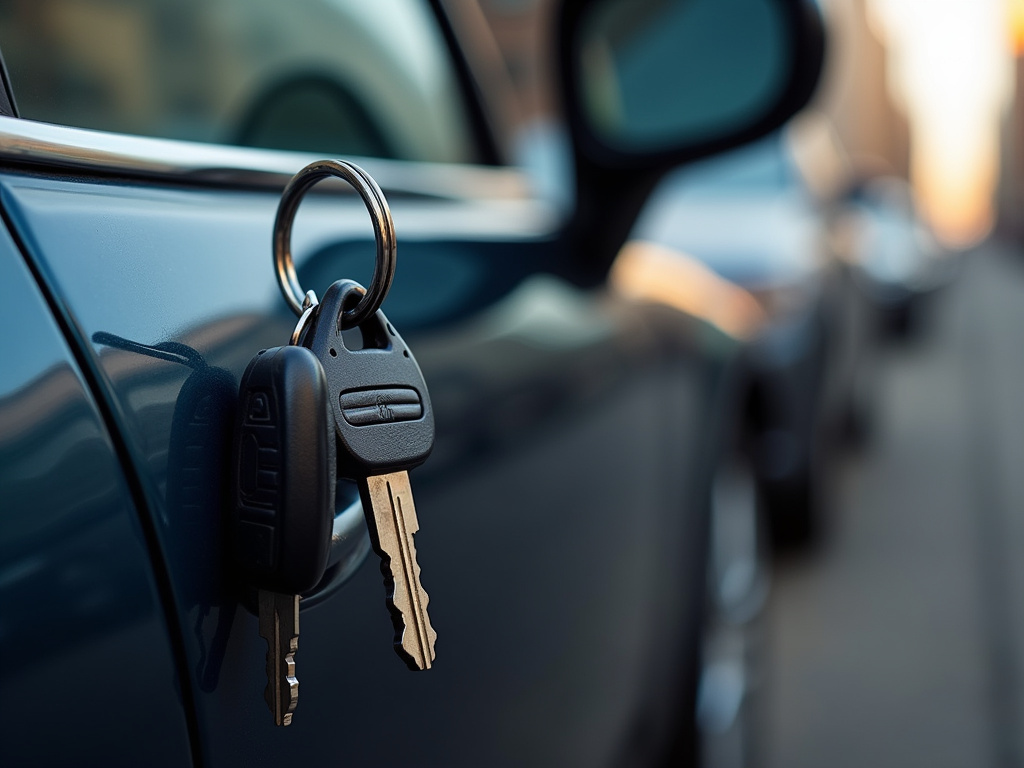 Parked car keys — title loans illinois